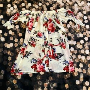 Juniors Size S Mini Floral Dress